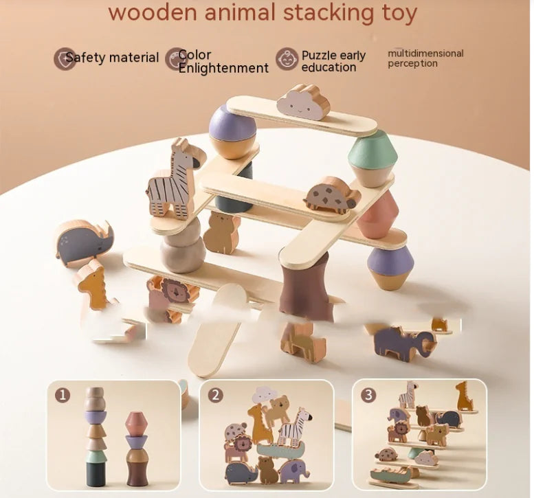 Children's Early Education Wooden Cognitive Toys
