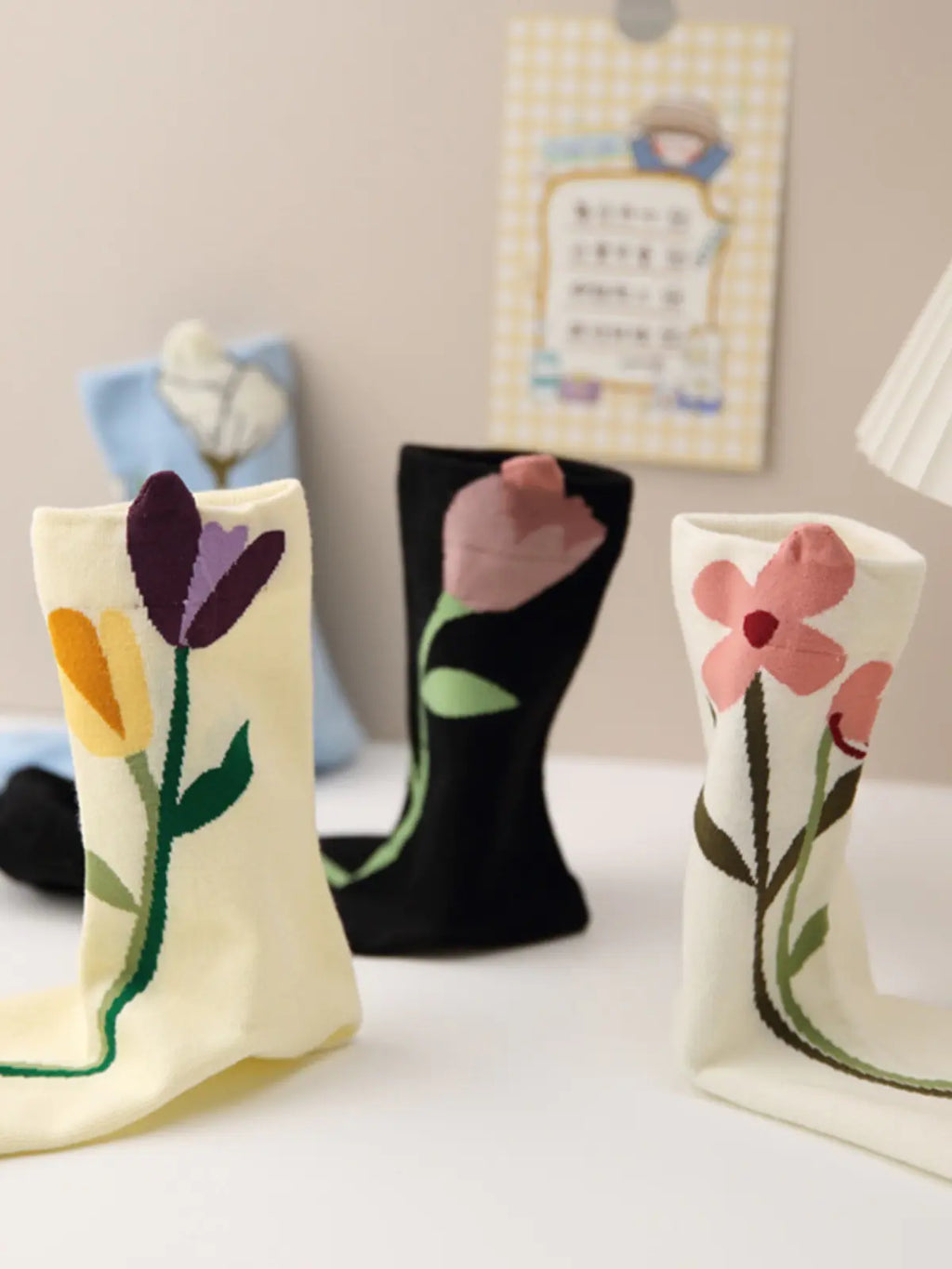 Tulip Breathable cotton one size Women's Socks