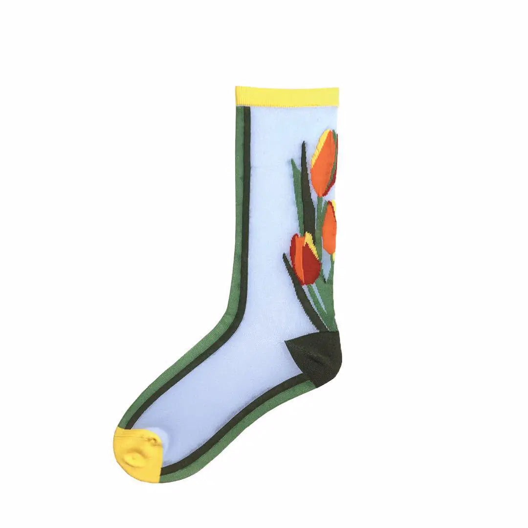 Tulip Breathable cotton one size Women's Socks