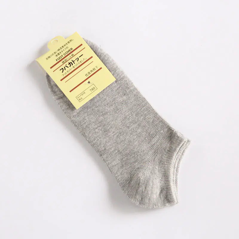 Popular Women's Invisible Boat Socks - Cotton Short Socks
