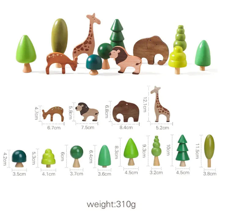 Children's Early Education Wooden Cognitive Toys