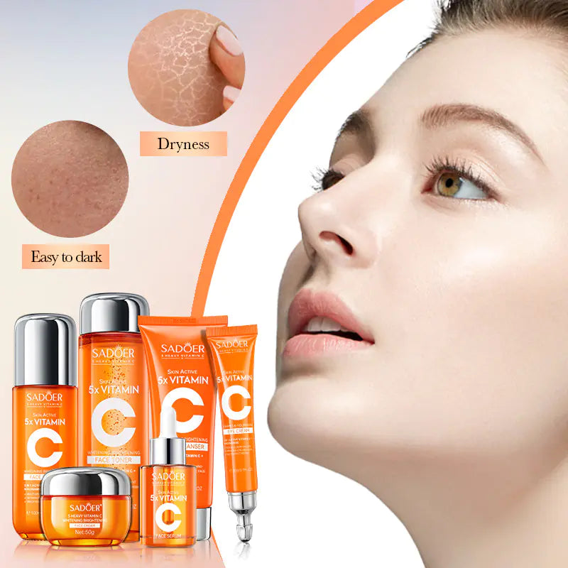 SADOER Vitamin C  Whitening Brightening Skincare Gift
