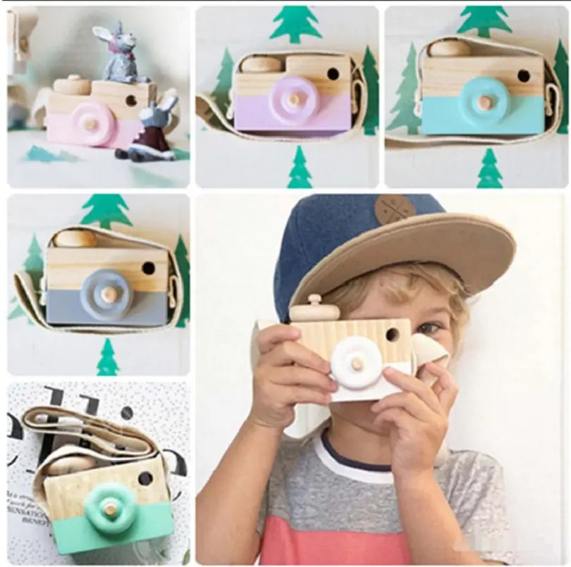 Toy Wooden Camera
