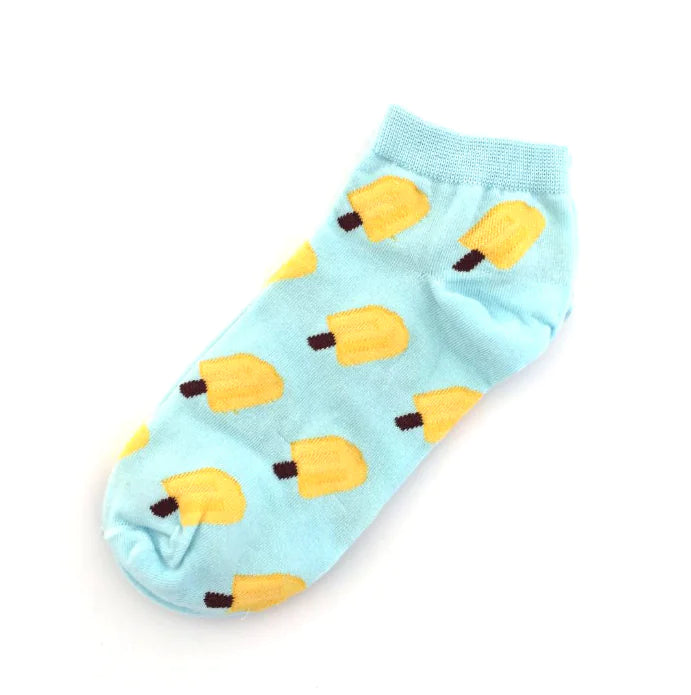 Fruit Socks, Ankle Socks, Boat Socks