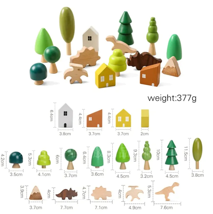 Children's Early Education Wooden Cognitive Toys