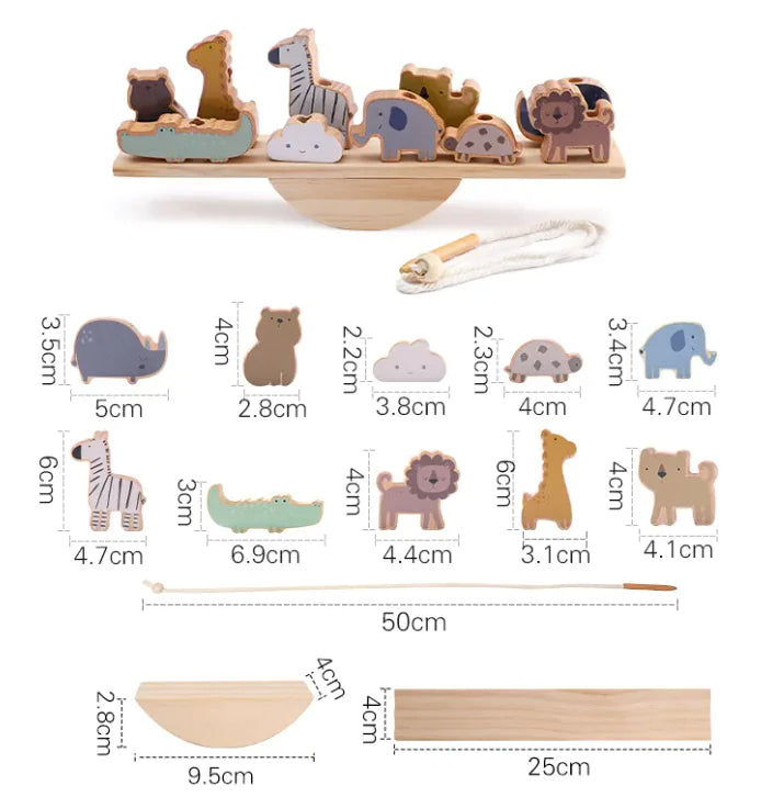 Children's Early Education Wooden Cognitive Toys