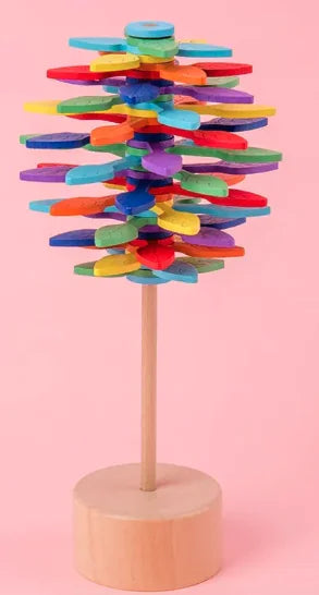 Rotating Wooden Mosaic